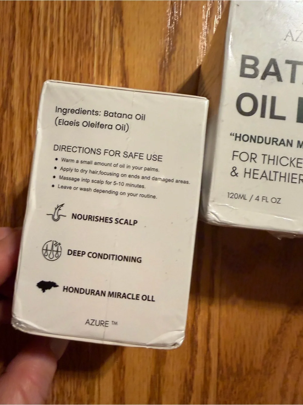 4 AZURE Batana Oil Paste for Hair Growth